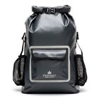 Cc-varberg-gry-1p-33l-00-us The Friendly Swede Dry Bag Hiking Backpack Roll 600649973187