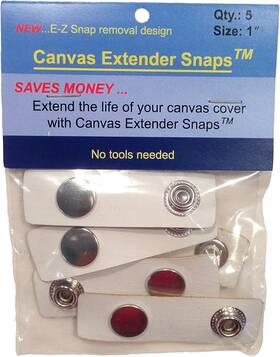 Charm Your Prince 744759608833 Cyp Boat Canvas Extender Snaps Boating Accessories 5 Per Bag Improved Easy Relea