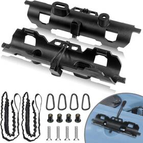 Clio 711181740653 2pcs Kayak Paddle Holder Coming With Locking Kits And Hardware Adjustable