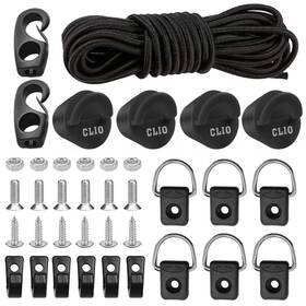 Clio 854021008794 4 Pcs Kayak Scupper Plugs Kit And 8 Feet Bungee Cord With H