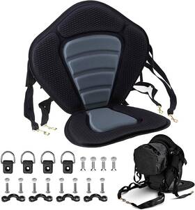 B08t69y2df Clio Kayak Seat Deluxe Padded Fishing Boat Sit-on-top Canoe Cushione