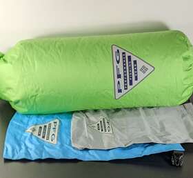 Ca011pfg-000 Columbia Pfg Watertight Low Drag Lightweight Roll-top Dry Bag Set 2l 4l 8l