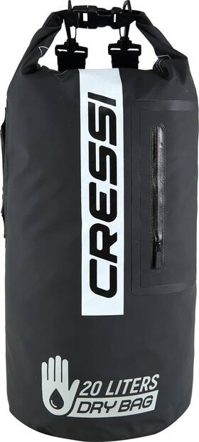 Cressi 022983153353 Premium Dry Bag Black/black 20 Lt