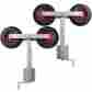 Cyq4839120882076iw Unbranded Generic 2 Boat Trailer Guides Support Set Bow Stop Wobble Roller Bunks Double Wheel U9r2