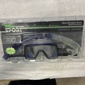 Dacor Spirts 768225060048 Vista Ii Sport Dive/snorkel Gear Pro Quality Silicone Skirt New