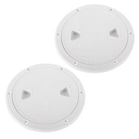 Dasmarine 733810552970 2pack Of 6 Inch Hatch Round Non Slip Inspection With Detachable Cover For