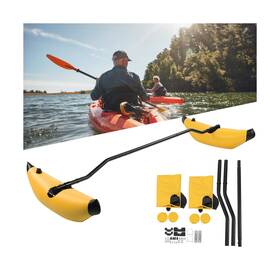 Dauerhaftp29f4w6uq1-03 Dauerhaft Kayak Outrigger Stabilizer Inflatable Pvc Yellow Accessory