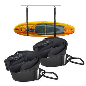 Deeall 762102245207 Kayak Wall Hanging Storage Strap Hoist Sling Sup Handles Paddle Board H
