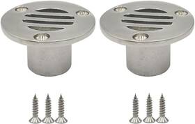 Deergo 744759368997 316 Stainless Steel Boat Floor Deck Drain Scupper 46x22.5mm For Yacht Deergo 744759368997 316 Stainless Steel Boat Floor Deck Drain Scupper 46x22.5mm For Yacht