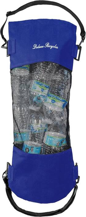 Deluxe Recycles 313030046017 Portable Mesh Trash Bag For Boat - Washable Leakproof Outdoor Garbage Bags B