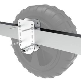 Ditkok 751355182124 Boat Lift Wheel Kit Comes In Set Of Two Bracket Alu