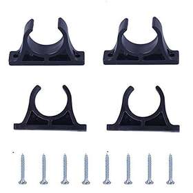 Dong Huang 764690276274 4pcs Durable Kayak Paddle Holder Clip Accessories Plastic Oar Pad