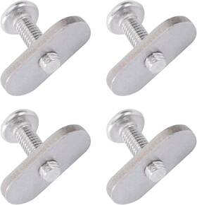 Dothisallday 445053797782 304 Stainless Steel Kayak Rail/track Screws Ss Track Nuts Hardware Mou