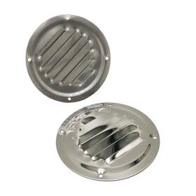 Douzime 745499374989 4 Inch Round Louvered Air Vent 316 Stainless Steel Marine Boat Ventilation