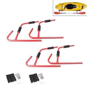 Dreamhighhus 550748665226 Kayak Ladder Wall Mount Storage Rack Bike Surfboard Canoe Folding Hanger 2set Us