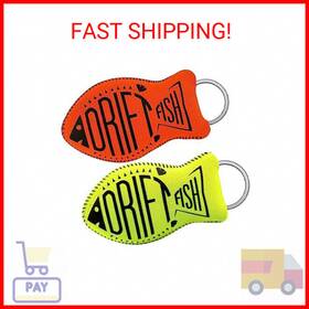 Driftfish 850000272026 Floating Keychain Key Float Jumbo Size 6 Keys High Visibility Wate