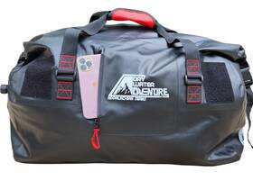 Dry Water Adventure 611745971175 Waterproof Duffel Bag Marine Grade 80 Liter/21.1 Gallon Appalachian Series Blac