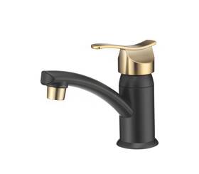 Df-pl200-mbrg Dura Faucet Rv Streamline Single Lever Centerset Lavatory Sink Matte Bla
