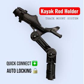 Krh01 Dynamic Lures Kayak Rod Holder With Adjustable Extension Arm