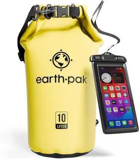 Earth Pak 445004324395 Waterproof Dry Bag - Roll Top Backpack Sack Keeps Gear