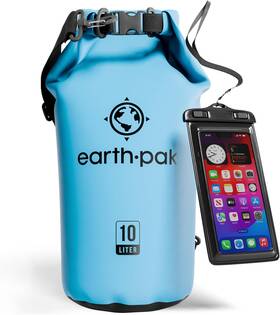 Earth Pak 744759693884 Waterproof Dry Bag - Roll Top Backpack Sack Keeps Gear