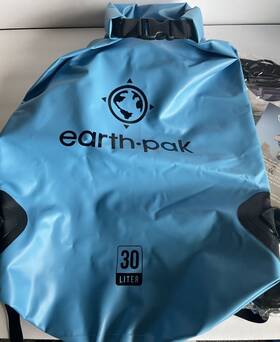 B01m1jt5n5 Earth Pak Waterproof Dry Bag Roll Top Backpack 30l Blue