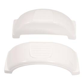 Et-090-w Ecotric Single Axle Boat Trailer Fenders 13 Inch Wheels Tires Set Of 2/ White