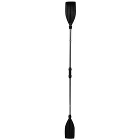 Emsco 313049476416 86 Inch Silver/black Kayak Paddle Made Of Aluminum And Polypropylene Colapsable