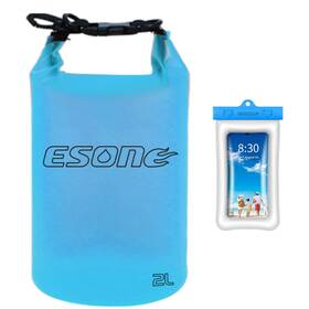 Esone 075545455004 Waterproof Dry Bag For Women Men 2l/ 5l/ 10l/ 15l/ 20l Roll Top Lightw