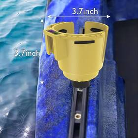 Eupheng 768561750412 Eupeng Multi-functional Kayak Cup Holder Track Mount Nonslip Design Holding Tool
