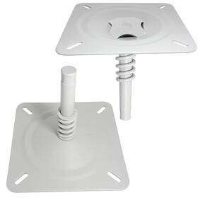 Ewegert 739807969035 Boat Seat Base Pedestal Pin Mount Plated For 3/4 Marine Pedesta