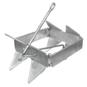 3006.6821.1 Extreme Max 810074510868 Boattector Galvanized Cube Anchor Box- - 13 Lbs