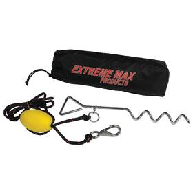 3006.6826 Extreme Max 811368037610 Boattector Complete Pwc Screw Anchor Kit With Rope Marker Buoy An