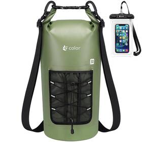 Pfwdb3003 F-color Waterproof Dry Bag Backpack - 5l/10l/20l/30l/40l Lightweight Roll Top Pouch With