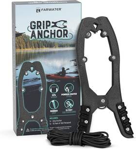 Farwater 744110674149 Canoe Anchor Grip - Boat Float Tube And Kayak Fishing Accessories Kaya
