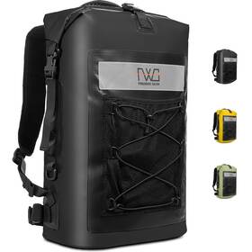 Fg-sjb01-bk Feiwood Gear Dry Bag Backpack 40l Floating Waterproof Roll-top Closure For Kayak