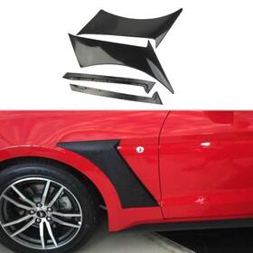 Ftym-098-099 Fewshaw Body Side Fender Door Scoops Cover Trim Accessories For 2015-2023 Ford Mustan
