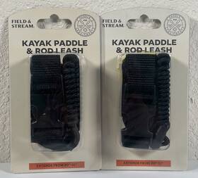 Pad00130 Field & Stream 2 And Kayak Paddle Rod Leash