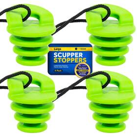Five Oceans 810033308512 Kayak Plugs - Scupper For 4-pack Large Fits Drain Holes 1-1/4 Inch To