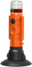 Flashlight All Round Signal Light For Boat Kayak With Suction Cup And Magnetic Base