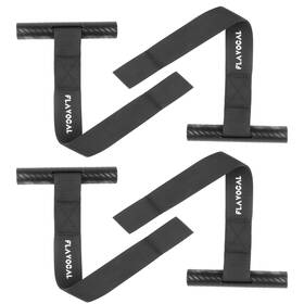 12025 Flavocal 4-pack Heavy-duty Quick Loop Straps - Secure Tie-down Anchors For Car Hoods