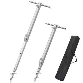 Fologtoo 740628709847 Sand Anchor For Boat Adjusts 29.5 Inch 36.6 40.5 45.5 Stainless Steel Screw