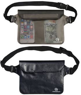 Freegrace 722943749883 Premium Waterproof Pouch Set With Waist / Shoulder Strap - Best Way To Keep Y