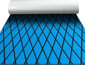 Ff-309-120 Fullfire Eva Foam Boat Decking Mat Blue - 94 Inch X47 Non-slip Peel And Stick Flooring