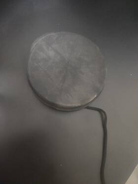 K2-0007-a-07 Future Beach Hatch Cover For 7 Inch Round Hatches Total Diameter 8 Good Used