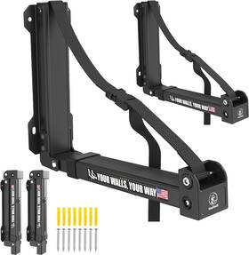 Ganfindx 445044397366 Foldable Kayak Wall Rack Heavy-duty 9.5-13.8 Inch Storage Hang