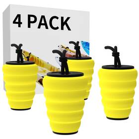 Fba-xscs-y4 Ganfindx Kayak Scupper Plug Kit Universal Drain Standard Yellow-4 Pack Fba-xscs-y4 Ganfindx Kayak Scupper Plug Kit Universal Drain Standard Yellow-4 Pack