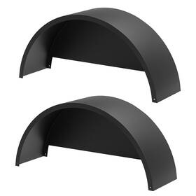 Garveetech 199108210302 2 Pack Single Axle Trailer Fenders With Backs Fits For 14 Inch To 16 Whee