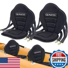B0dwf1pbwy Geavess Kayak Seat 2 Pack Universal Adjustable Back Support