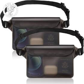 Glbsunion 313038515508 Waterproof Pouch Dry Bag With Waist Strap 2 Pack Best Way To Keep Y